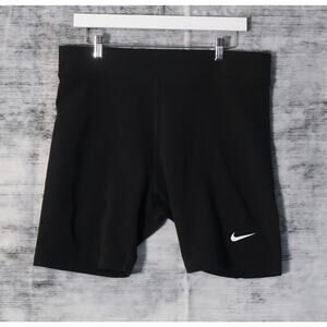 Nike Womens Athletic Shorts High Waste Black xl B0069